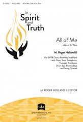 All of Me SATB choral sheet music cover